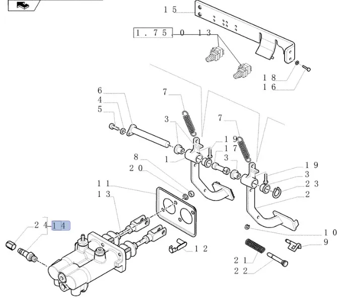 87639124 - Клапан