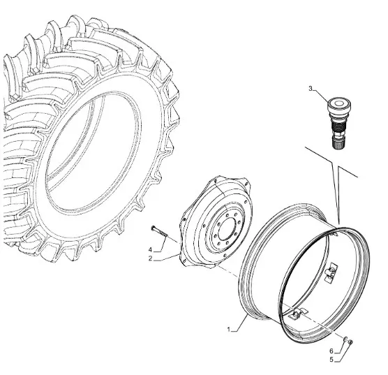 5187866 - диск колесный